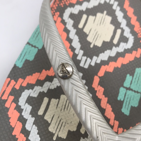 Roxy Bermuda Sandals/Flip Flop Woman’s/Girls Size 6/7 Large - Picture 3 of 7